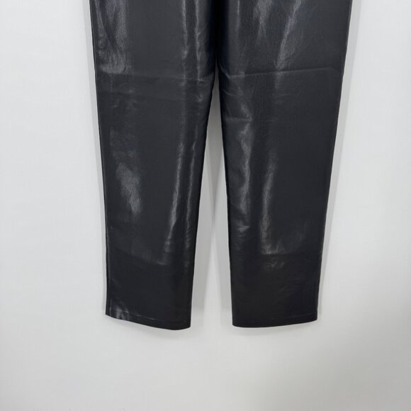 Aritzia Wilfred The Melina Vegan Leather Pant in Black Womens Size 10 - Picture 12 of 16